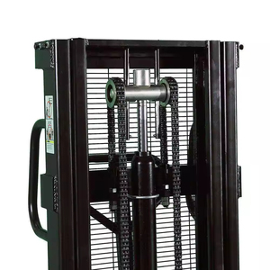 Offre Spéciale 1.6m manuel hydraulique gerbeur de palettes fourches rétractables <span class=keywords><strong>chariot</strong></span> élévateur à main entrepôt <span class=keywords><strong>chariot</strong></span> élévateur pour le stockage en usine - Product Image 5