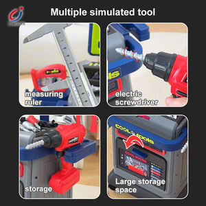 Jouets éducatifs Chengji Diy Montessori pour jeux de rôle, jouets en plastique assemblés, perceuse électrique, atelier de réparation d'ingénierie - Product Image 3