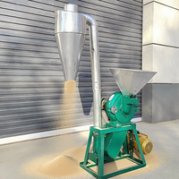 Machine à moudre le maïs, le riz et le blé multifonctionnelle verticale pour l'industrie de la production de farine et de transformation des céréales