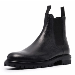 Modernas Botas Chelsea Negras Hechas a Mano <span class=keywords><strong>para</strong></span> <span class=keywords><strong>Hombre</strong></span>, Elegantes, Transpirables, Cómodas, <span class=keywords><strong>de</strong></span> Cuero Vacuno <span class=keywords><strong>de</strong></span> Primera Calidad, <span class=keywords><strong>Zapatos</strong></span> Casuales - Product Image 1