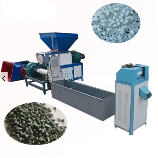 Машина для гранулирования пенополистирольной пены, пластиковые гранулы, переработанные полиэтиленовые материалы, оборудование для гранулирования пластика