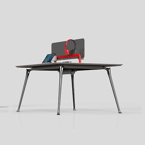 L'ensemble de bureau modulaire pour personnel de bureau convient à 2/4/6 personnes et est idéal pour les espaces de travail multi-personnes - Product Image 1