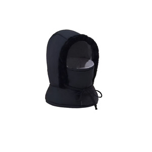 Winter <b>warm</b> <b>hat</b>, Lei Feng <b>hat</b>, men's fleece-lined cycling windproof hood, scarf, neck warmer, lightweight cycling <b>hat</b>. - Product Image 1