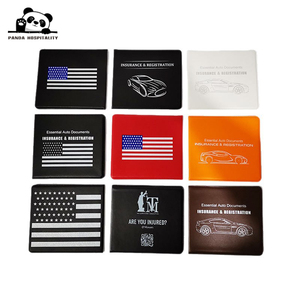Estuche Personalizado <span class=keywords><strong>de</strong></span> Cuero PU Resistente con Serigrafía para Tarjetas <span class=keywords><strong>de</strong></span> <span class=keywords><strong>Seguro</strong></span> y Registro <span class=keywords><strong>de</strong></span> Automóviles, Ideal para Regalos Promocionales y Empresariales - Product Image 6
