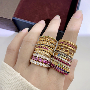 Ingrosso gioielli pregiati Au585 14K Au750 18K oro giallo pietra preziosa diamante zaffiro anello <span class=keywords><strong>per</strong></span> matrimonio <span class=keywords><strong>compleanno</strong></span> <span class=keywords><strong>donna</strong></span> gioielli <span class=keywords><strong>regalo</strong></span> - Product Image 6