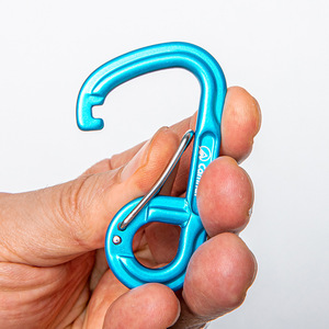 คาราไบเนอร์อะลูมิเนียมอัลลอยด์ Kanle รุ่น D ขนาด 36x62 มม. แบบปลดเร็ว สำหรับกิจกรรมกลางแจ้ง แคมป์ปิ้ง เดินทาง กระเป๋าเป้ และพวงกุญแจ - Product Image 2