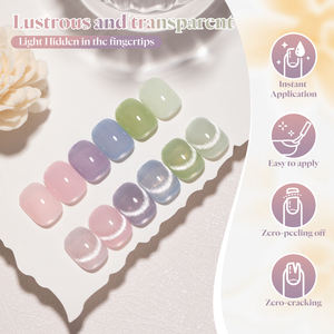 Miss Gooey Hema Gratis Cat kuku mata kucing pemoles Gel pabrik OEM/ODM Set kustom logo merek Uv Cat kuku Gel perlengkapan Salon - Product Image 5