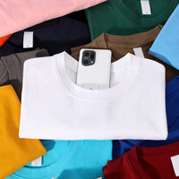 Nouveau style T-shirt surdimensionné en coton lourd 100% 200 g/m², coupe ample, vintage, respirant, avec logo personnalisé, tricoté, imprimé, haute qualité pour homme