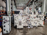 Machine d'impression flexographique CI à rouleaux d'étiquettes thermiques imperméables entièrement automatique à grande vitesse 6-12 couleurs