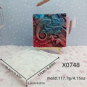 Handmade Resin Casting Molds for DIY Decorative Ornaments Ins Style <b>Silicone</b> Desktop <b>Tools</b> Santa Mold - Product Image 2