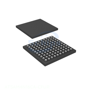 ชิ้นส่วนอิเล็กทรอนิกส์แบบฝังตัว ATSAM4N16CA-CFUR 100 VFBGA ของแท้ - Product Image 1