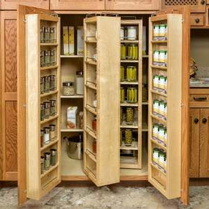 Traditional Shaker Kitchen Pantry <b>Storage</b> Cabinet Many Designs of Kitchen Hanging Cabinets China - Product Image 6