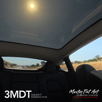 Película Eléctrica Inteligente 3MDT para Ventanas de Coche Tesla MT35, Película Atenuadora para Techo Solar, Venta al por Mayor, Personalizada, OEM, de Fábrica