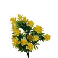 7 Brunch Groen Gras Decoratie Tuin En Bloem Plastic Narcissen Kunstmatige