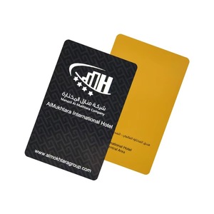 UV <b>Printed</b> Custom Logo PVC Blank Card 13.56MHz RFID NFC <b>Plastic</b> ID Card 125KHz Frequency Business Card for Business Hotel Use 1K - Product Image 1