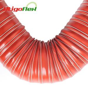 Nhiệt độ cao <span class=keywords><strong>silicone</strong></span> hai lớp linh hoạt hút không khí ống ống ống - Product Image 2