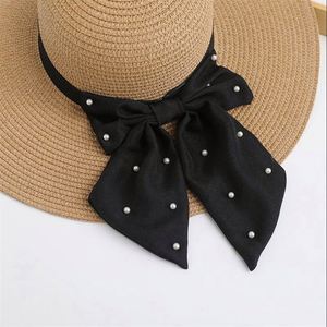 New Style Ladies Summer <b>Sunscreen</b> Outdoor Uv Protection Ladies Straw Summer Beach Hats for Women - Product Image 6