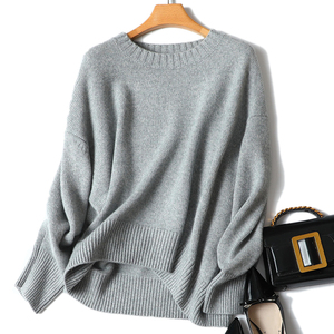 2022 nuove donne autunno <span class=keywords><strong>basic</strong></span> cashmere girocollo pullover maglione <span class=keywords><strong>donna</strong></span> 100% cashmere maglione - Product Image 3