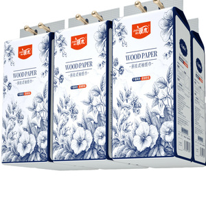 Zhennuo Hanging Facial Tissue 145x175mm 2680 Sheets Soft Household <b>Paper</b> Towel <b>Kitchen</b> Use - Product Image 3