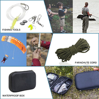 Kit de survie d'urgence et Kit de premiers soins, équipement de survie professionnel, outil d'urgence SOS avec pochette Molle