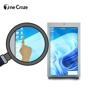 Ai Holographic màn hình cảm ứng kỹ thuật số con ngườ<span class=keywords><strong>i</strong></span> công nghệ 86-inch 4K Holographic kiosk Naked-Eye 3D hoạt hình thiết bị quảng cáo - Product Image 3