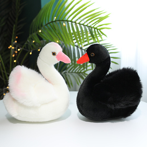 Muñeco de peluche de ganso de cuello largo personalizado, suaves y bonitos muñecos de peluche, animales pequeños de peluche, juguetes de peluche de cisne - Product Image 2