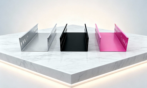 Bandejas Portacables Industriales de Acero al Carbono de Alta Calidad con Fondo Sólido, Canaletas de Acero Inoxidable y Aluminio - Product Image 5