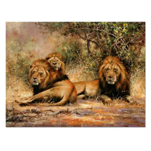 Pittura a olio Dafen villaggio fatto a mano <span class=keywords><strong>realismo</strong></span> naturale ritratto della fauna selvatica pittura a olio per appendere la parete - Product Image 6