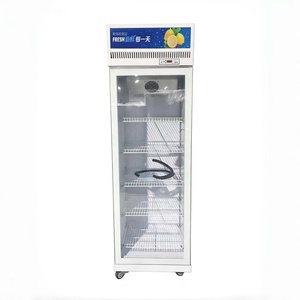 Réfrigérateur commercial à porte unique OEM 388L, refroidi par air, <span class=keywords><strong>avec</strong></span> cadre, pour boissons et glaces, vitrine de présentation - Product Image 2