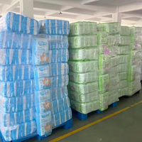 Pañales Desechables Suaves de Alta Absorción, Pañales Premium Personalizados, Más Vendidos a Bajo Precio, Anti-fugas, Pañales de Tela No Tejida para Bebés, Venta al por Mayor