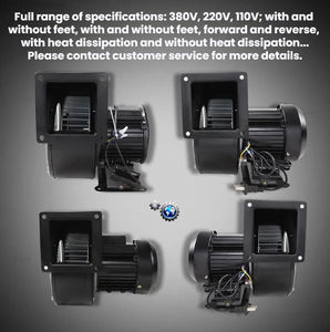 مروحة طرد مركزي صناعية صغيرة الحجم من الفولاذ الكربوني 140/150 FLJ 3/2 NYS5 لمعدات المطبخ - Product Image 5