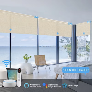 Stile di moda di lusso in lega di alluminio cassetta Smart telecomando tapparelle per uffici - Product Image 6