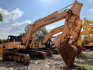 Excavadora usada HYUNDAI 305LC-9T con buenas condiciones originales 30ton excavadora de orugas de segunda mano 305LC-9T en gran oferta - Product Image 3