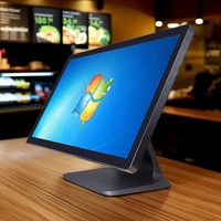 Écran de cuisine KDS POS personnalisé en usine de 21 pouces, machine KDS POS, écran tactile, terminal de point de vente POS