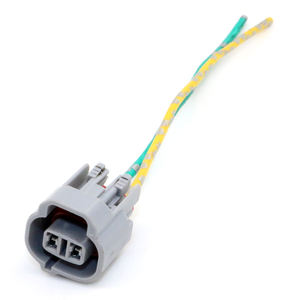 Sıcak satış itme 43 far 15 AMP cihaz biter Toyota için 2 Pin su geçirmez konektör ABS tekerlek hız sensörü kablo demeti - Product Image 4