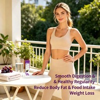 Gelée OEM pour le transit intestinal, saveur raisin, avec Polydextrose, Extrait de Garcinia Cambogia 1282mg pour une digestion fluide et une régularité optimale