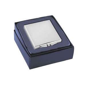 MIRROR SQUARED MM 60X60 Miroir de maquillage 60X60 Double face 60X Pliable Finition en acier inoxydable et verre Défectueux - Product Image 3