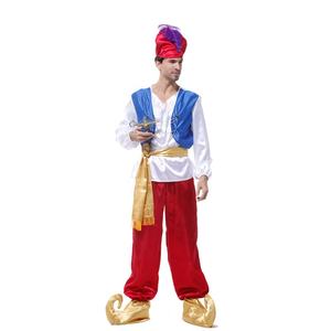 Disfraz de Halloween y Carnaval de Ladrón Callejero de Aladdín para Hombre Adulto Traje de Héroe Folclórico Disfraz de Príncipe Árabe - Product Image 3