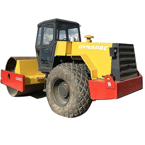 HOT SALE <b>USED</b> DYNAPAC CA301 Single Drum Impact <b>Road</b> <b>Roller</b> Yellow Heavy Duty Construction Equipment 250 KN Exciting Force 97KW - Product Image 1