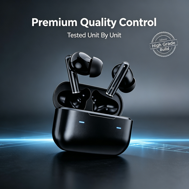 Ultimate Wireless Earbuds for Business Travel ANC Noise Cancelling Tws Earbuds Wholesale Wireless Earphones 2026 New Design
