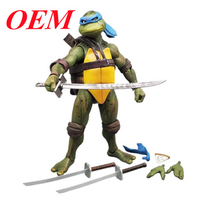 Đồ chơi cho trẻ em 17cm PVC đột biến <span class=keywords><strong>Ninja</strong></span> <span class=keywords><strong>Turtles</strong></span> leo phim hoạt hình hành động hình với OEM sản xuất dựa trên 2D thiết kế - Product Image 2