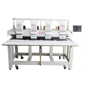 เครื่องปักคอมพิวเตอร์ 4 หัว แบบแบน สำหรับงานปักทุกประเภท ปักดอกไม้ ปักเลื่อมผสม ปักโซ่  พร้อมระบบระบายความร้อน ราคาพิเศษ จัดส่งฟรี - Product Image 1