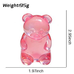 <b>Cute</b> Gummy Maltose Filling <b>Bear</b> Squishy Squeeze Toy Soft TPR Sensory Fidget Toy for Kids Ages 8-13 - Product Image 6