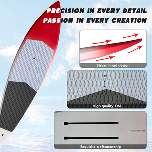 Bodyboard amélioré pour les sports nautiques, kitesurf, nouvelle conception, hydrofoil entièrement en carbone, planche gonflable Wingfoil JFS-FB 014 NOUVELLE CONCEPTION - Product Image 4