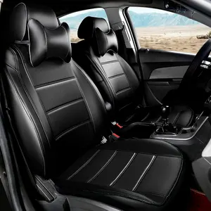 Black turkish waterproof smart stretch car seat cover for truck leather volvo vw golf vw polo touareg zafira sorento