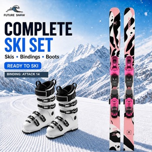 Juego de Esquís para Snowboard All Mountain OEM ODM + Fijaciones + <span class=keywords><strong>Botas</strong></span> + Bastones con Materiales Ecológicos y Soporte de Marketing Gratuito - Product Image 1