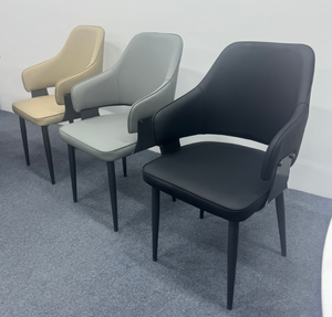 Modern PU Leather Living Room <b>Chair</b> Solid Back Ergonomic Design Contemporary <b>Style</b> Home Furniture - Product Image 5