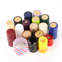 Capsules thermorétractables en PVC de haute qualité, résistantes à la poussière, pour l'emballage de bouteilles de vin – Approvisionnement direct usine
