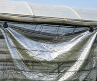 Filet d'ombrage extérieur robuste en HDPE noir, écologique, avec protection UV pour les applications agricoles et de jardinage