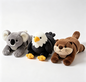 Nuevo Cojín de Muñeca para Escritorio con Forma de Animal de Peluche Personalizado: Águila, <span class=keywords><strong>Koala</strong></span>, Nutria Marina - Almohadilla de Reposo para Teclado de Oficina - Product Image 2